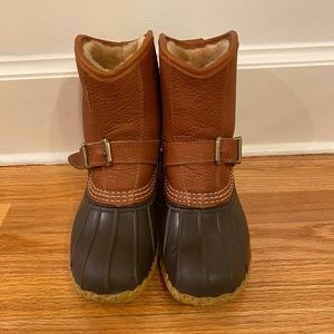 L.L. Bean Shearling Lined Winter Boots
